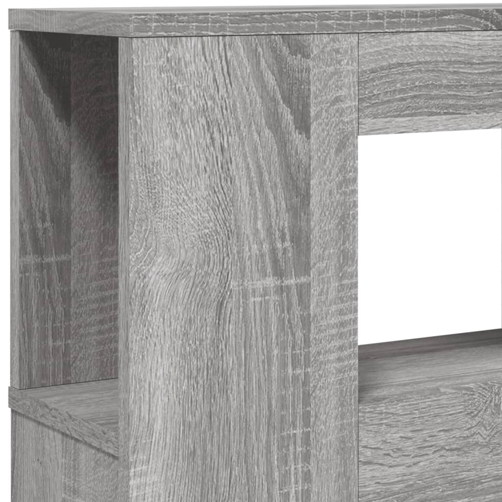 Tête de lit à LED sonoma gris 180x18,5x103,5 cm bois ingénierie Têtes et pieds de lit vidaXL   