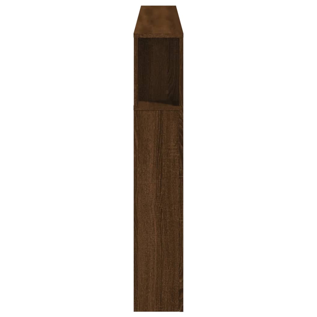 Tête de lit à LED chêne marron 180x18,5x103,5cm bois ingénierie Têtes et pieds de lit vidaXL   