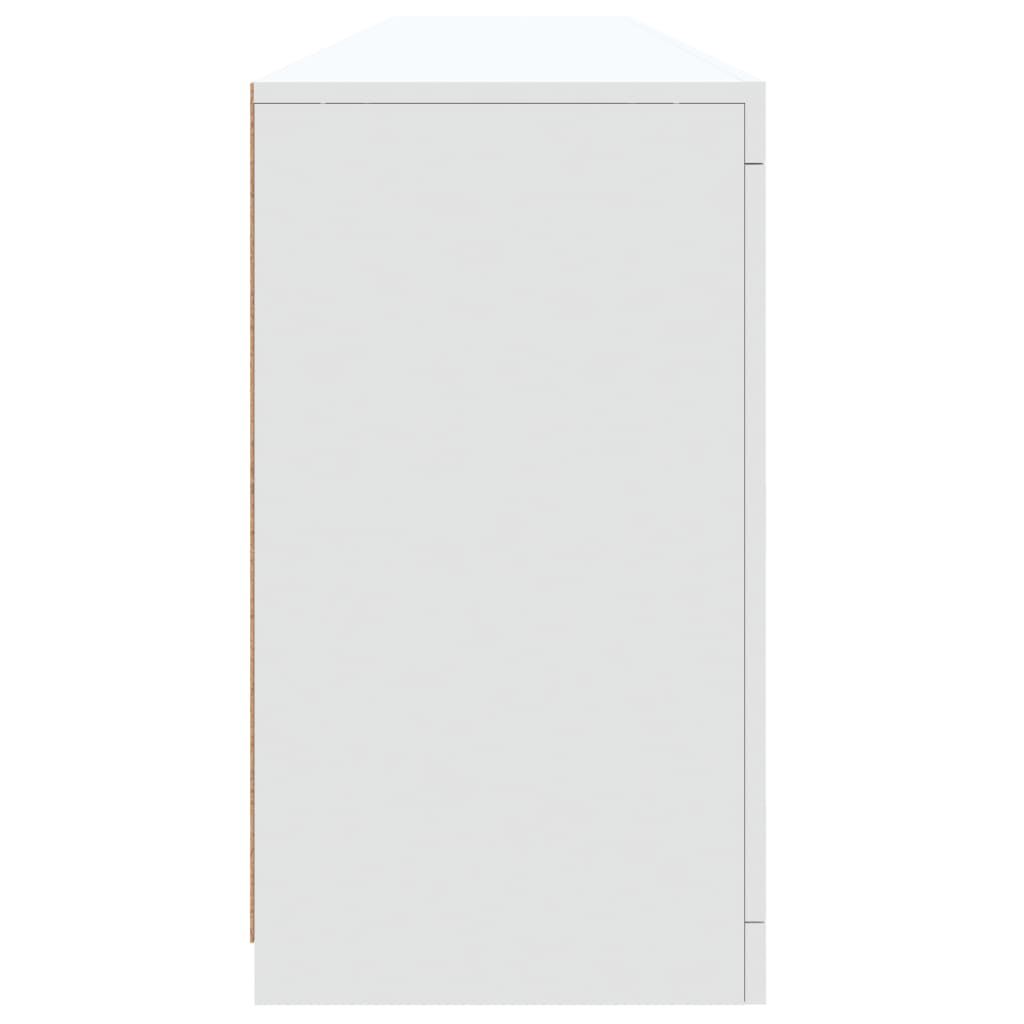 Image Buffet avec lumières LED blanc 202x37x67 cm | Xios Store SNC vidaXL Xios Store SNC