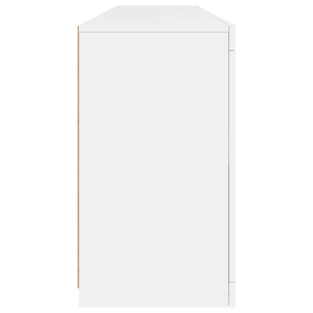 Image Buffet avec lumières LED blanc 164x37x67 cm | Xios Store SNC vidaXL Xios Store SNC