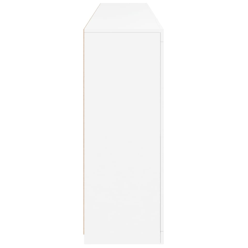 Image Buffet avec lumières LED blanc 202x37x100 cm | Xios Store SNC vidaXL Xios Store SNC