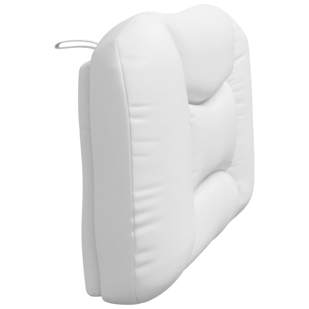 Coussin de tête de lit blanc 100 cm similicuir Têtes et pieds de lit vidaXL   