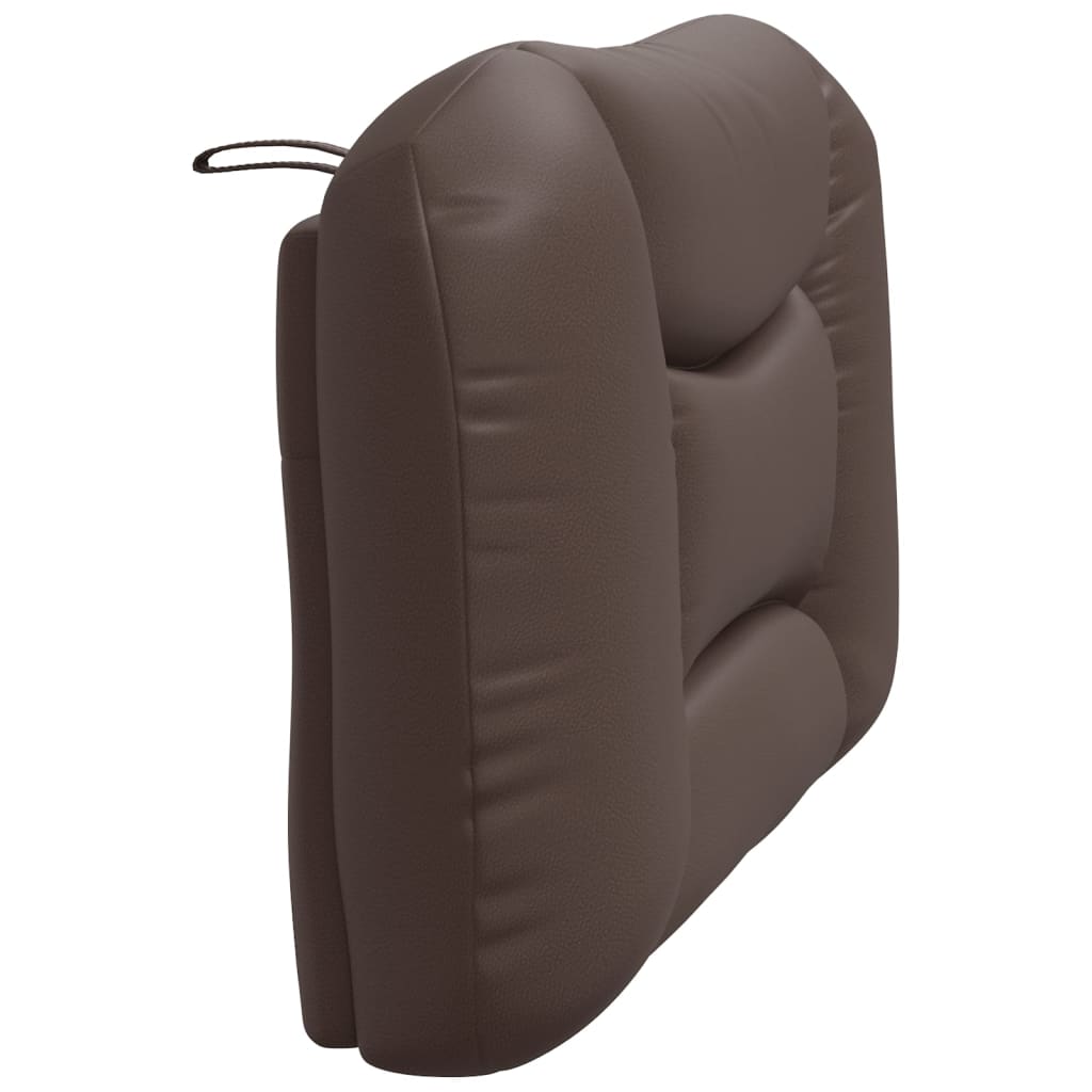 Coussin de tête de lit marron 100 cm similicuir Têtes et pieds de lit vidaXL   