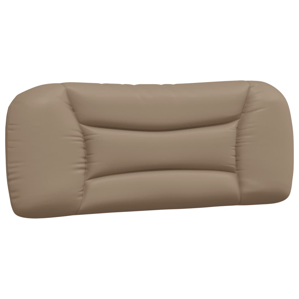 Coussin de tête de lit cappuccino 100 cm similicuir Têtes et pieds de lit vidaXL   