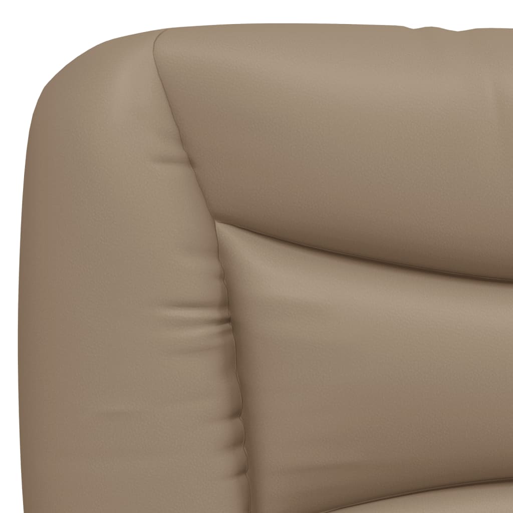 Coussin de tête de lit cappuccino 100 cm similicuir Têtes et pieds de lit vidaXL   