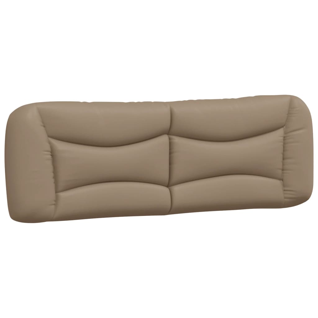 Coussin de tête de lit cappuccino 160 cm similicuir Têtes et pieds de lit vidaXL   