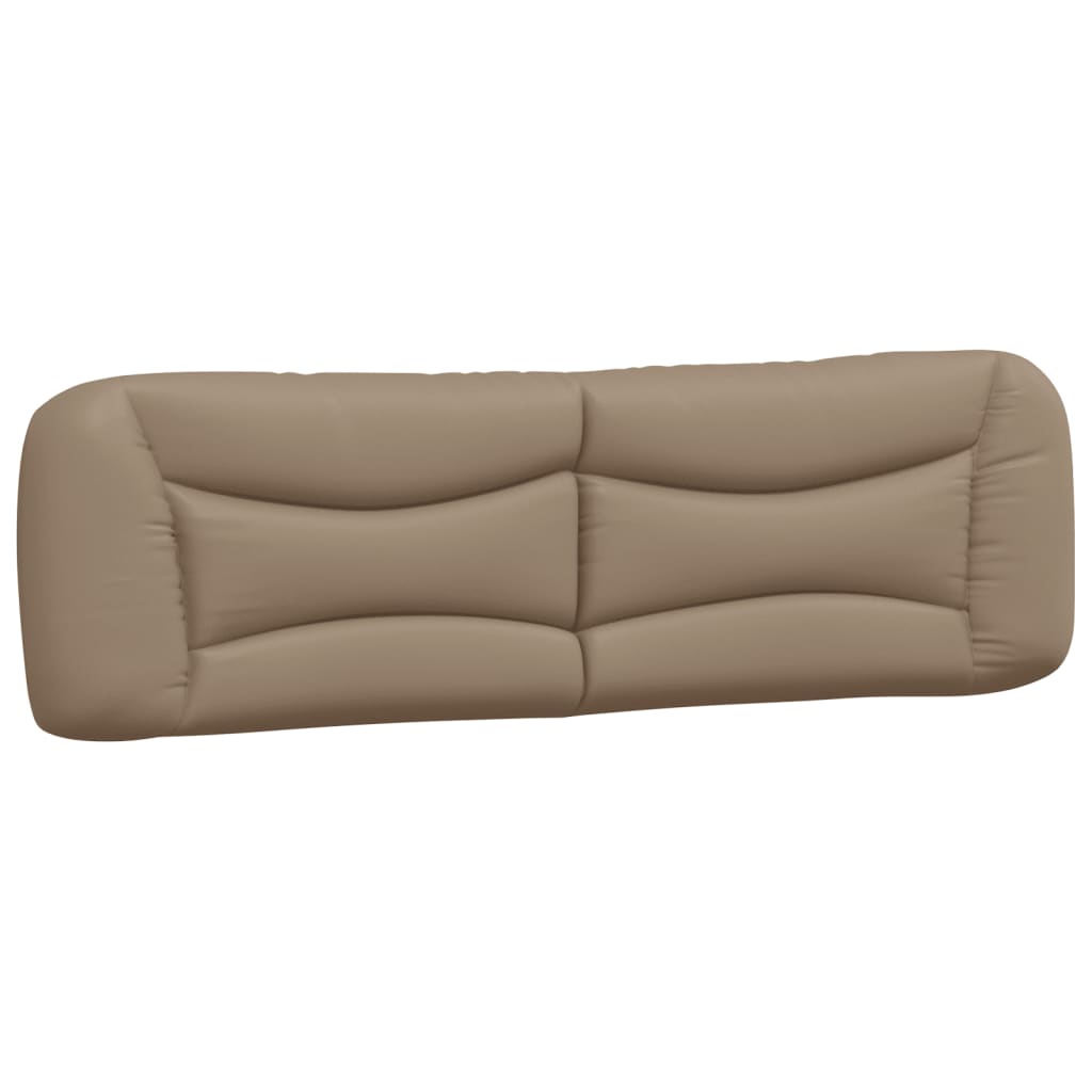 Coussin de tête de lit cappuccino 180 cm similicuir Têtes et pieds de lit vidaXL   