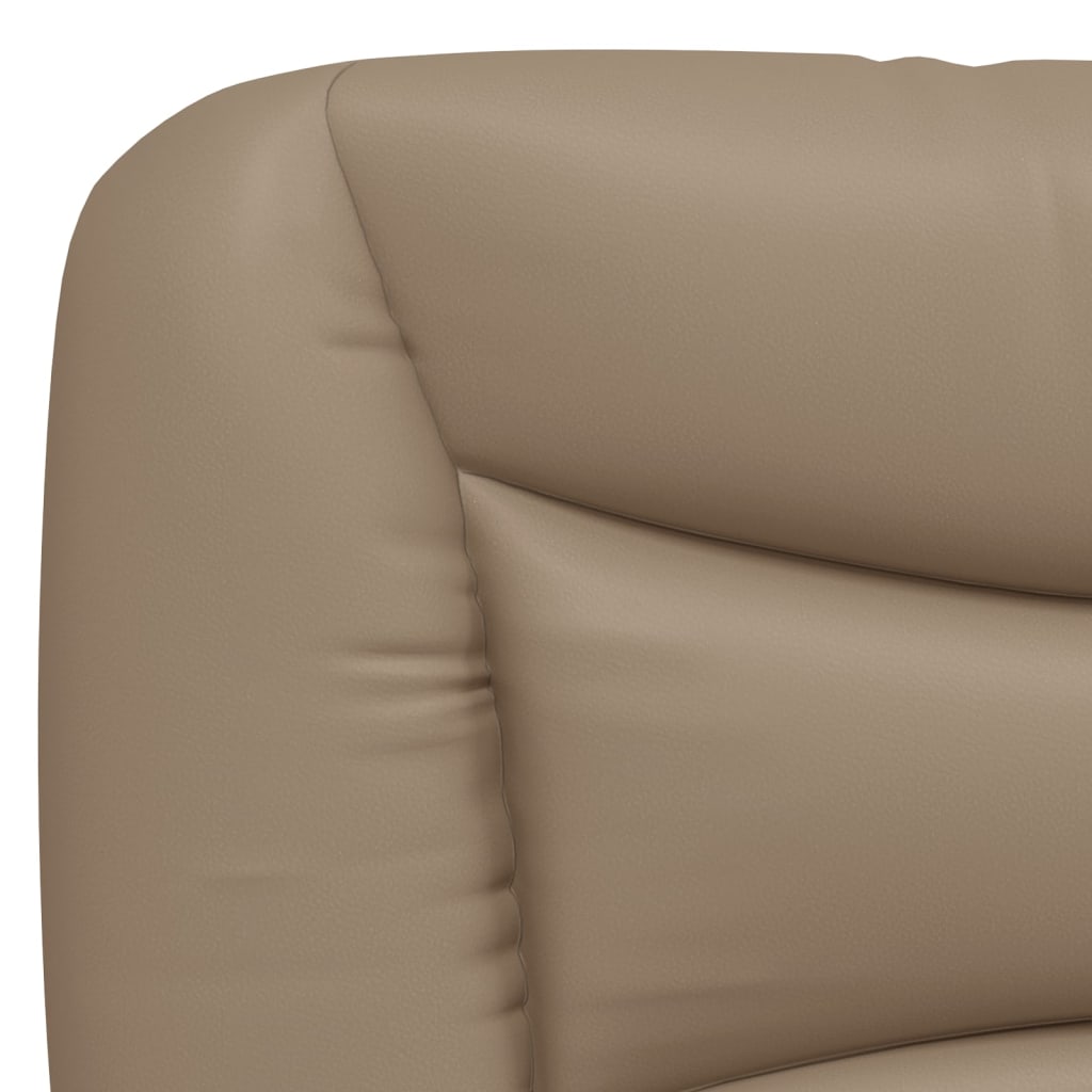 Coussin de tête de lit cappuccino 200 cm similicuir Têtes et pieds de lit vidaXL   