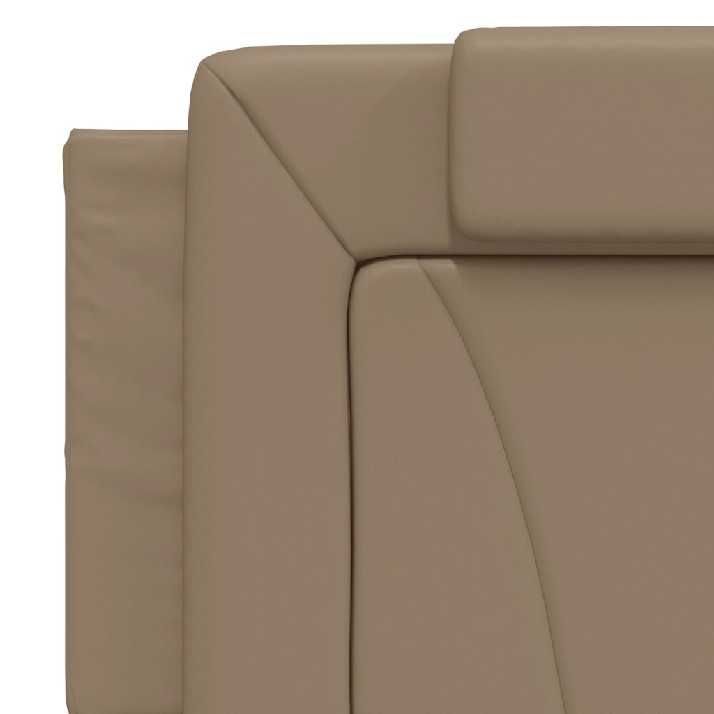 Coussin de tête de lit cappuccino 160 cm similicuir Têtes et pieds de lit vidaXL   