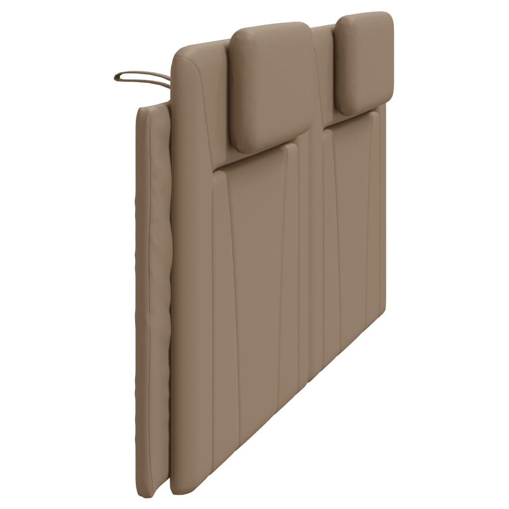 Coussin de tête de lit cappuccino 200 cm similicuir Têtes et pieds de lit vidaXL   