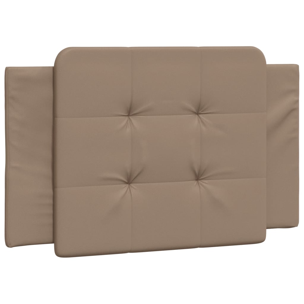 Coussin de tête de lit cappuccino 80 cm similicuir Têtes et pieds de lit vidaXL   