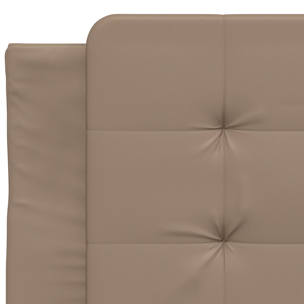 Coussin de tête de lit cappuccino 80 cm similicuir Têtes et pieds de lit vidaXL   