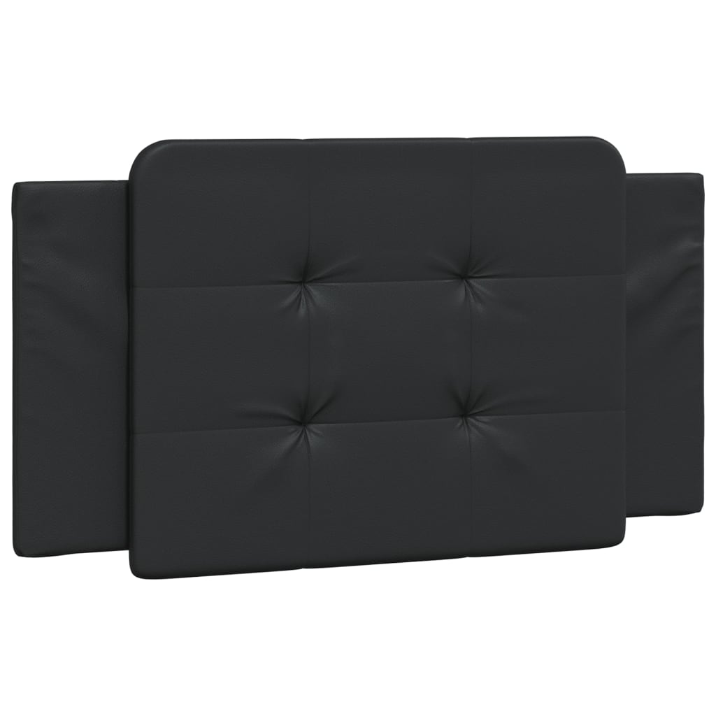 Coussin de tête de lit noir 100 cm similicuir Têtes et pieds de lit vidaXL   