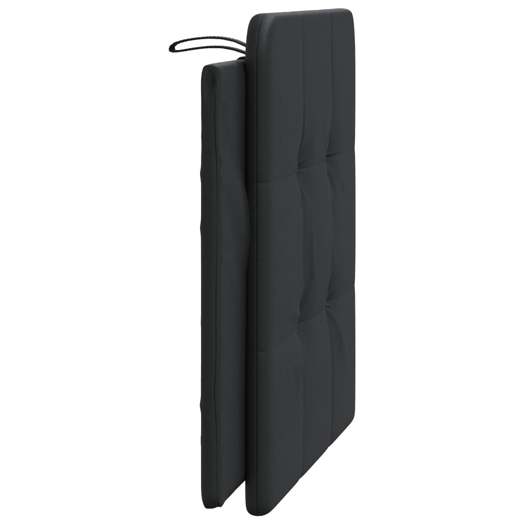 Coussin de tête de lit noir 100 cm similicuir Têtes et pieds de lit vidaXL   