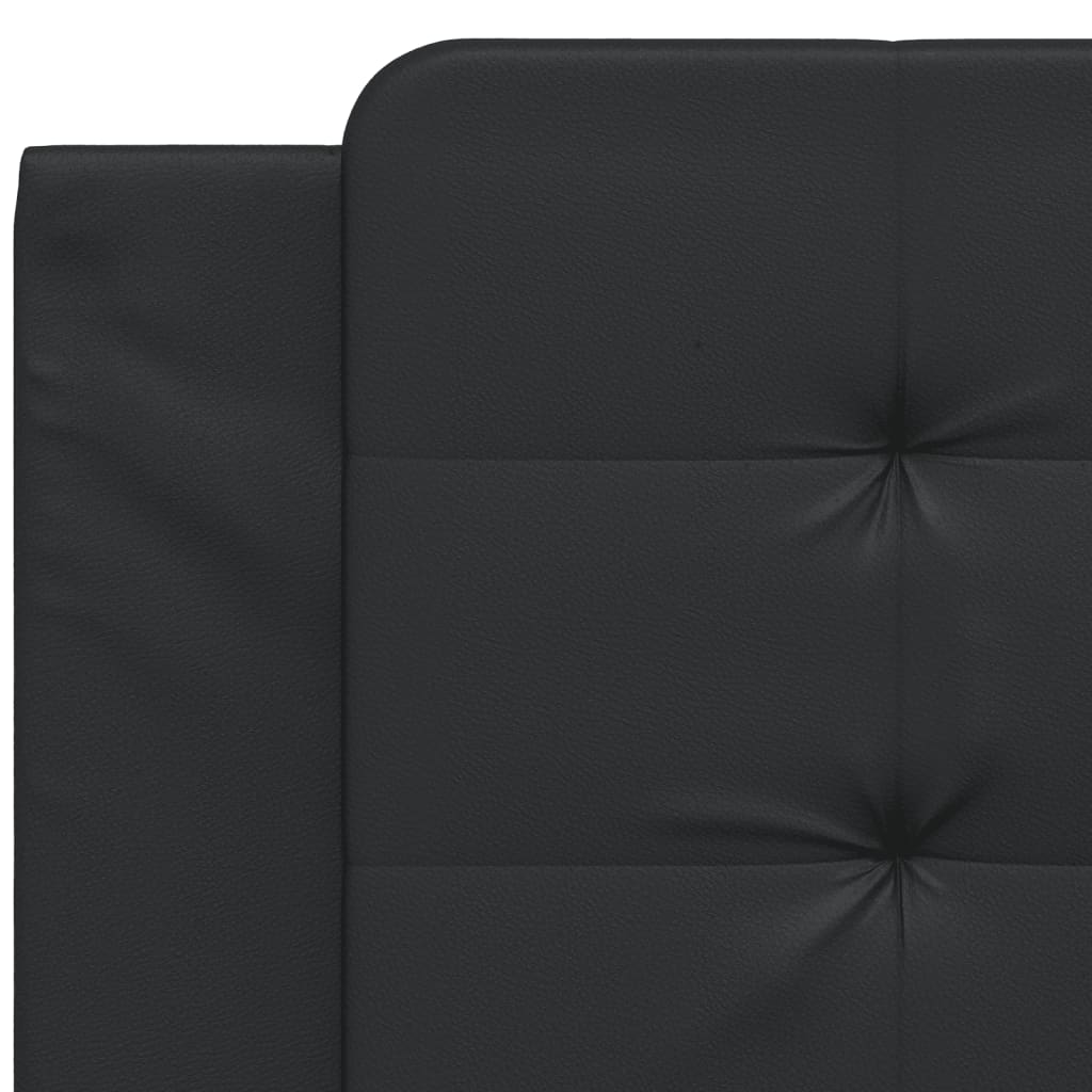 Coussin de tête de lit noir 100 cm similicuir Têtes et pieds de lit vidaXL   