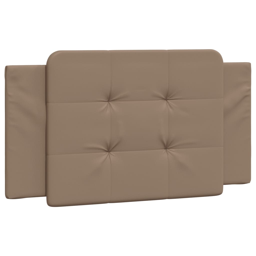 Coussin de tête de lit cappuccino 100 cm similicuir Têtes et pieds de lit vidaXL   