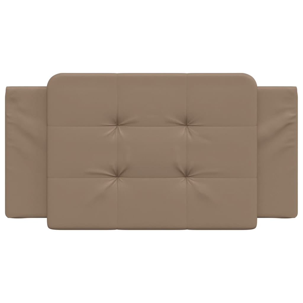 Coussin de tête de lit cappuccino 100 cm similicuir Têtes et pieds de lit vidaXL   