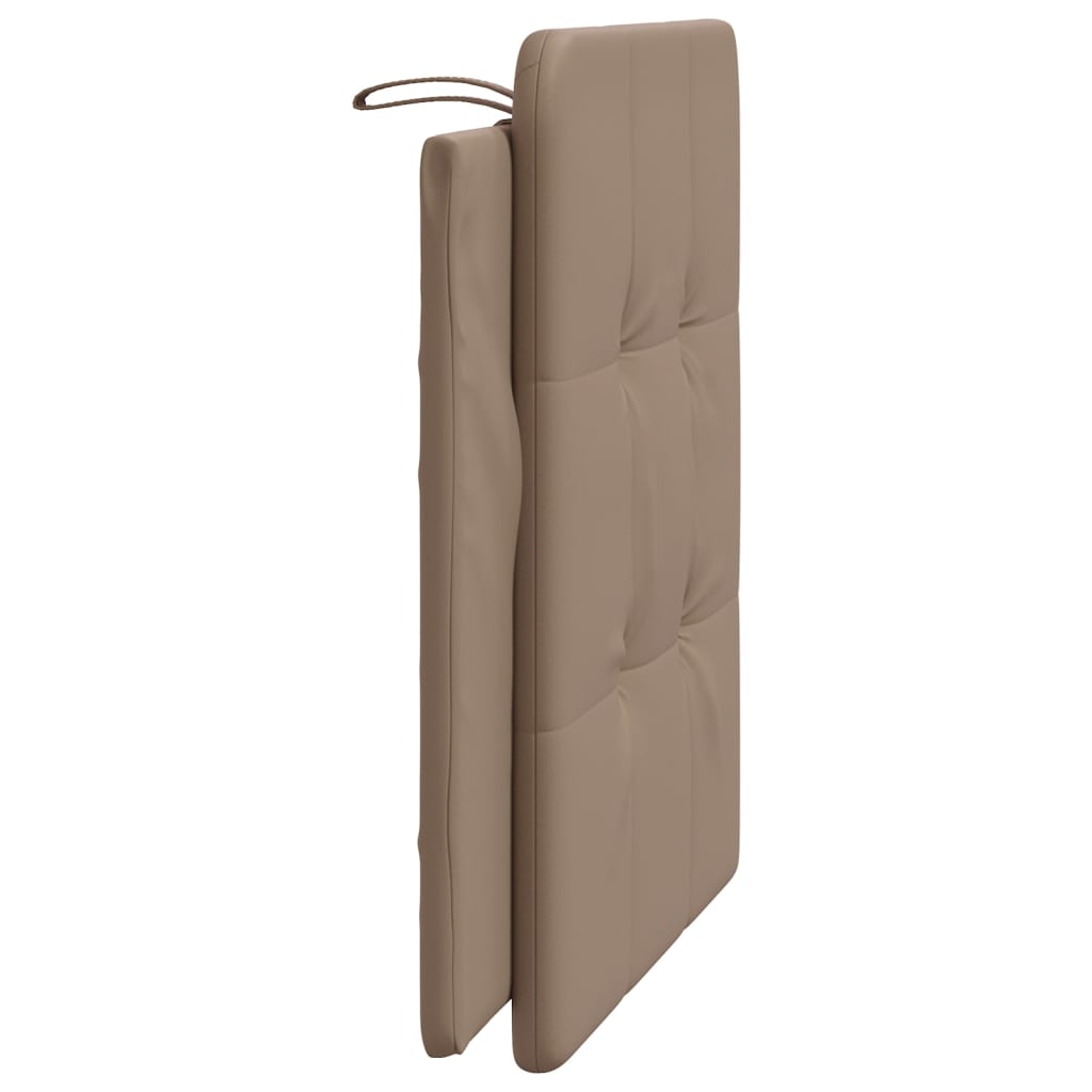 Coussin de tête de lit cappuccino 100 cm similicuir Têtes et pieds de lit vidaXL   