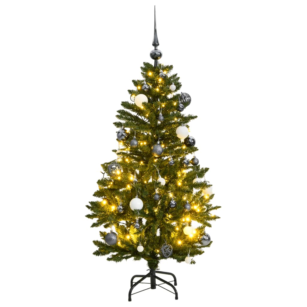 Sapin de Noël artificiel articulé 150 LED et boules 120 cm - Xios Store SNC