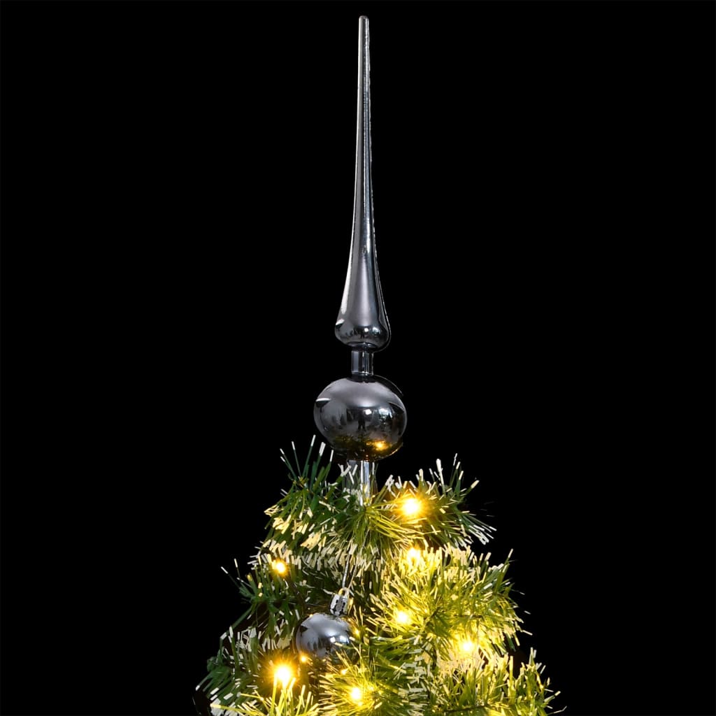 Sapin de Noël artificiel articulé 150 LED et boules 120 cm - Xios Store SNC