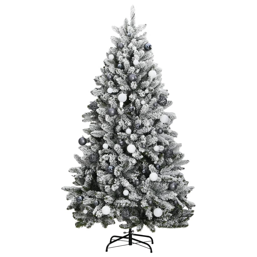 Sapin de Noël artificiel articulé 300 LED et boules 300 cm - Xios Store SNC