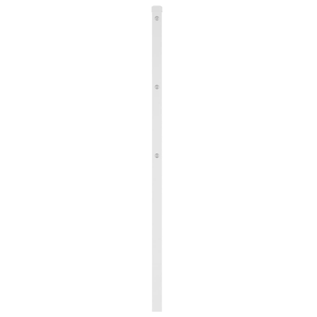 Tête de lit métal blanc 75 cm Têtes et pieds de lit vidaXL   