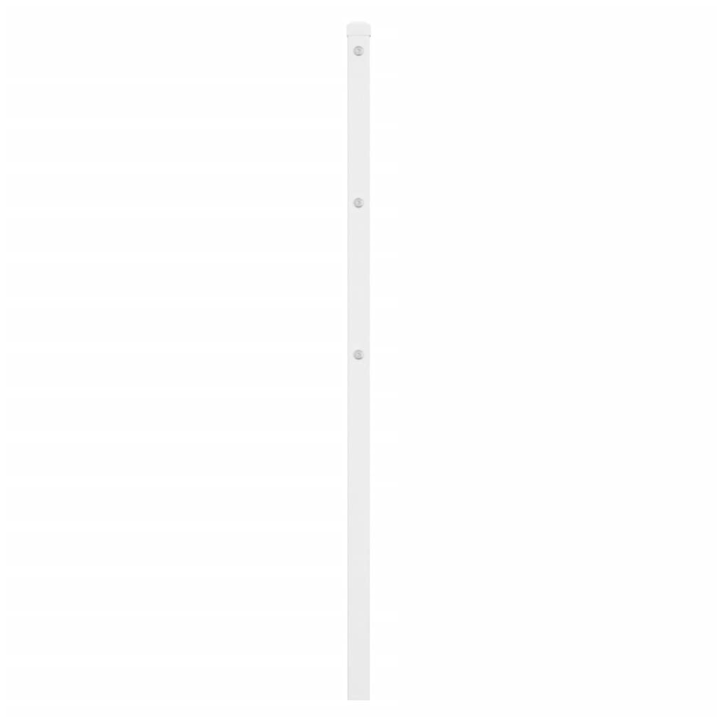 Tête de lit métal blanc 90 cm Têtes et pieds de lit vidaXL   