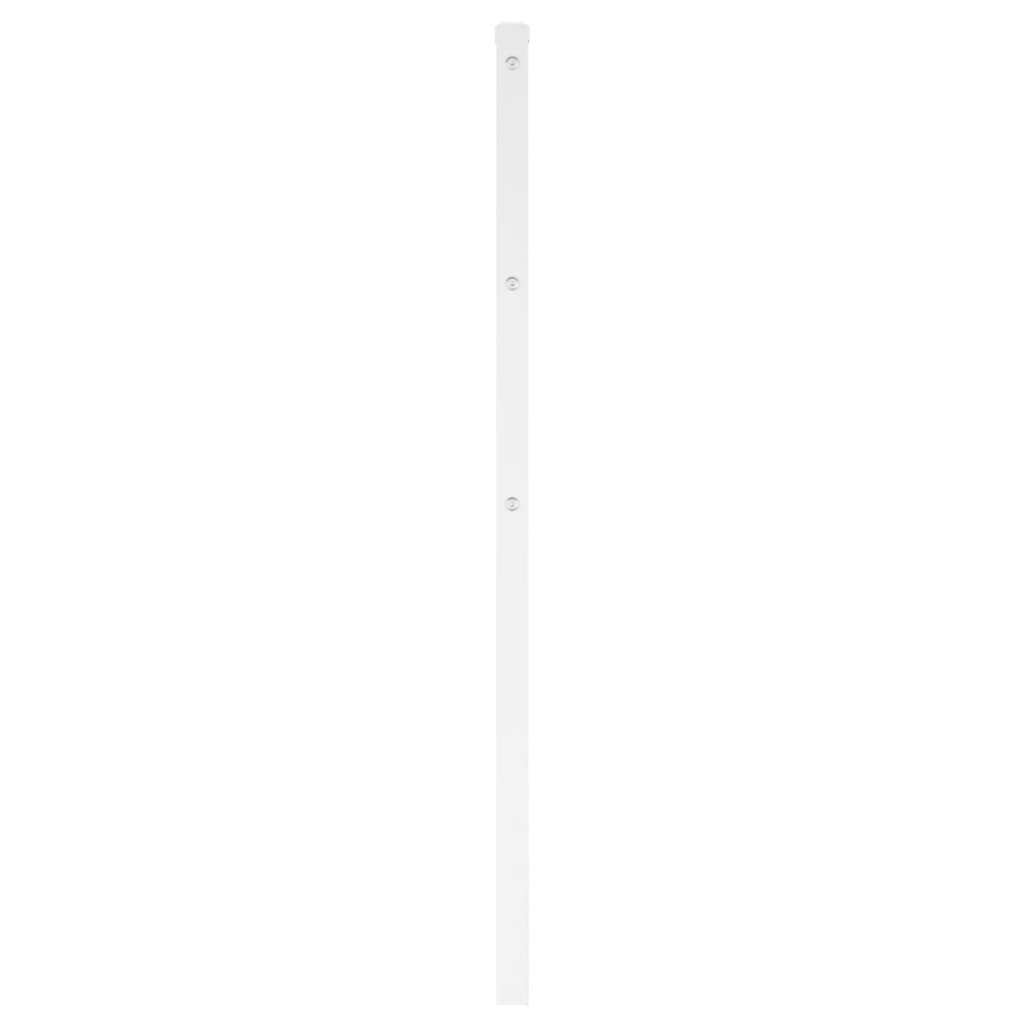 Tête de lit métal blanc 150 cm Têtes et pieds de lit vidaXL   