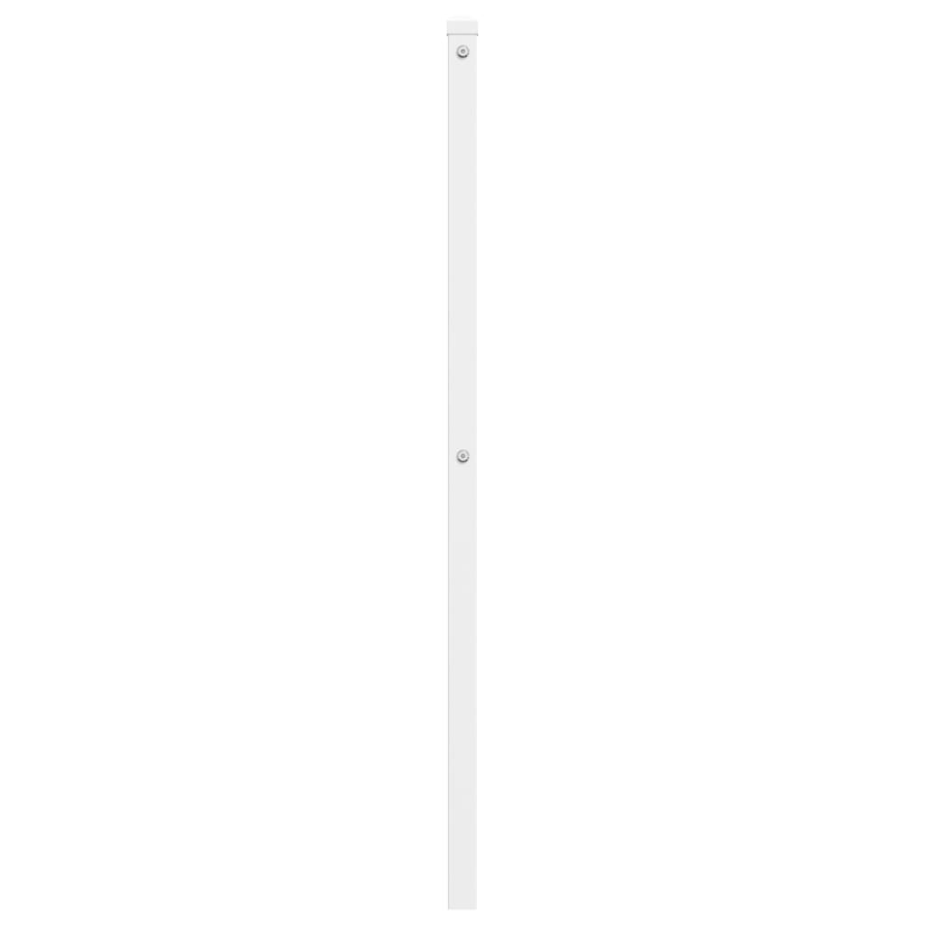 Tête de lit métal blanc 75 cm Têtes et pieds de lit vidaXL   