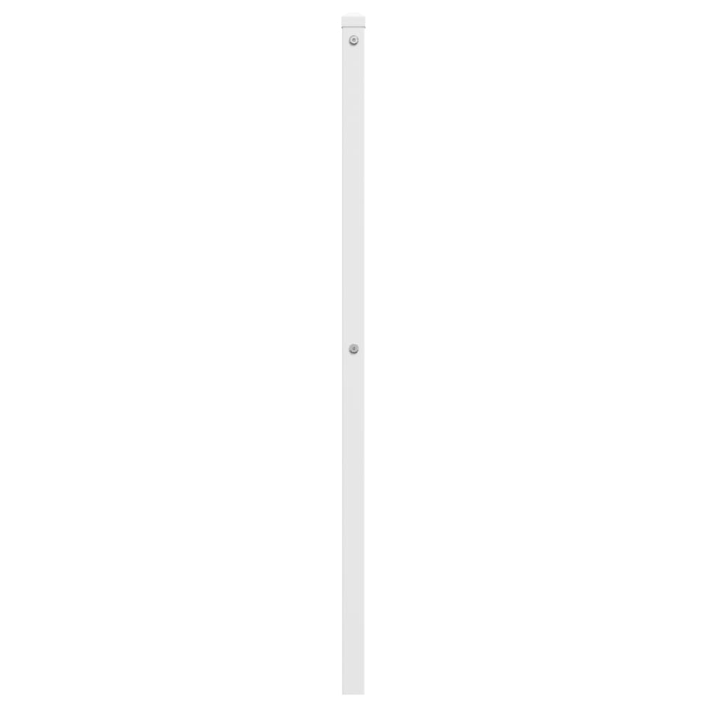 Tête de lit métal blanc 100 cm Têtes et pieds de lit vidaXL   