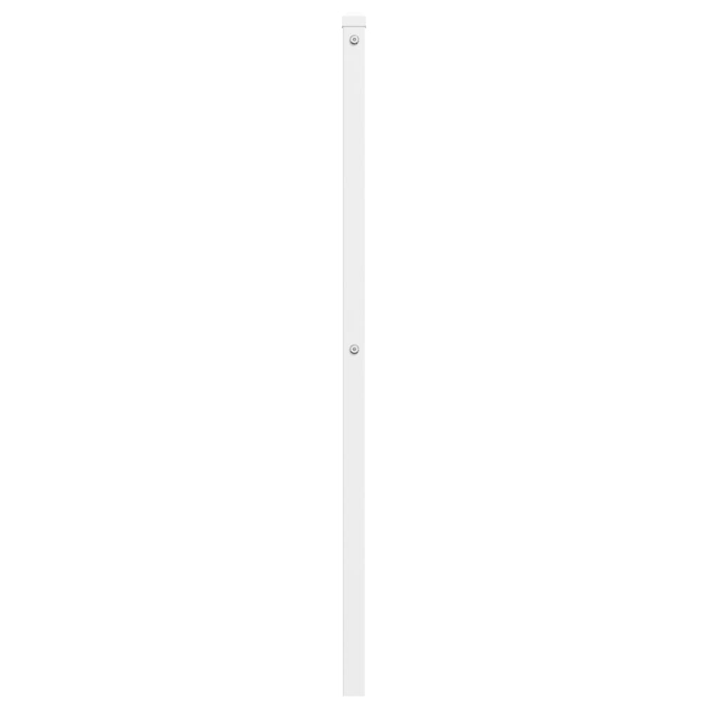 Tête de lit métal blanc 100 cm Têtes et pieds de lit vidaXL   