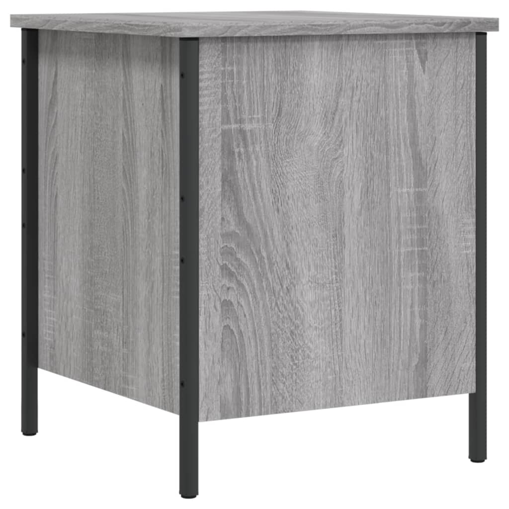 Banc de rangement sonoma gris 40x42,5x50 cm bois d'ingénierie Bancs coffres vidaXL   