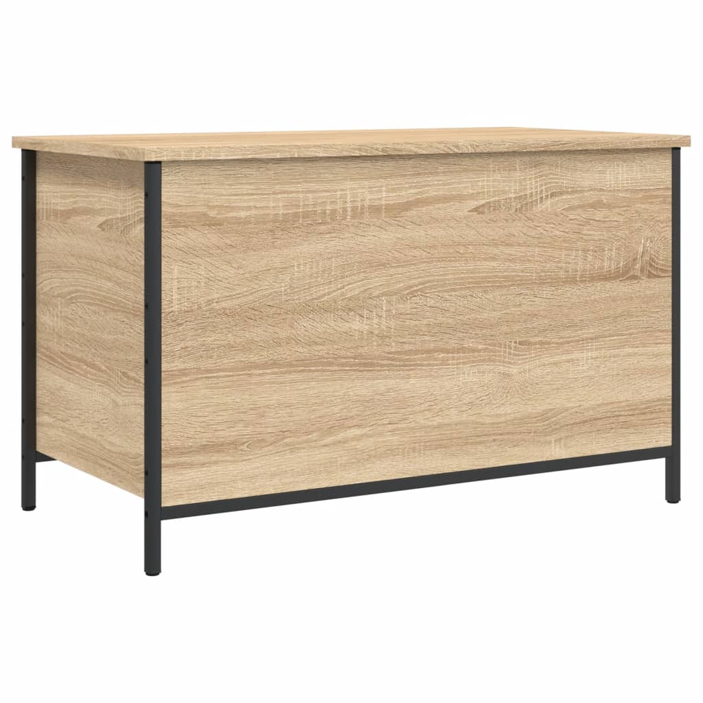 Banc de rangement chêne sonoma 80x42,5x50 cm bois d'ingénierie Bancs coffres vidaXL   