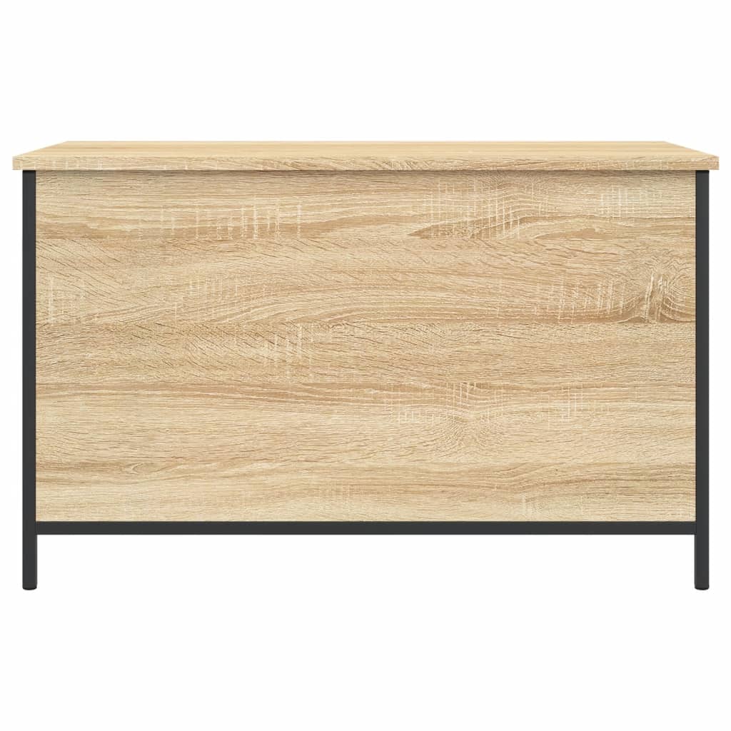 Banc de rangement chêne sonoma 80x42,5x50 cm bois d'ingénierie Bancs coffres vidaXL   