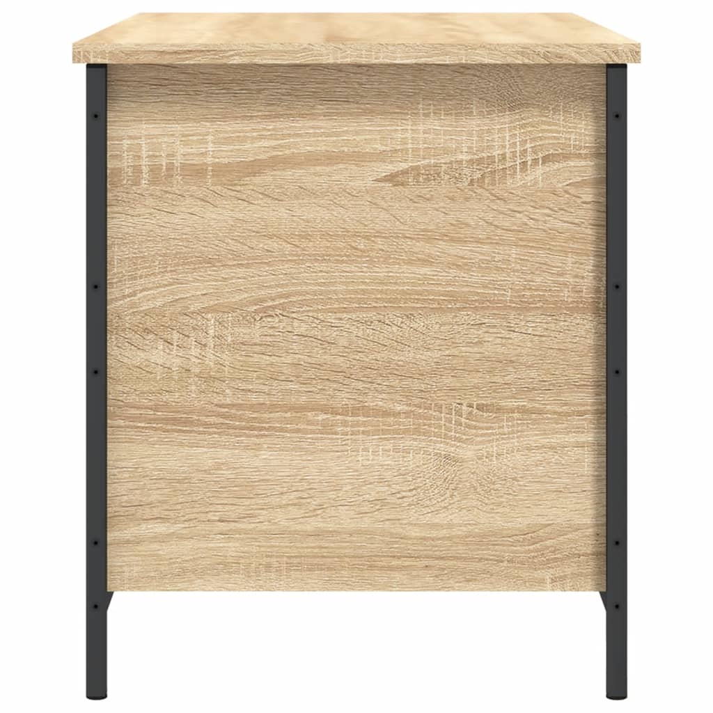 Banc de rangement chêne sonoma 80x42,5x50 cm bois d'ingénierie Bancs coffres vidaXL   