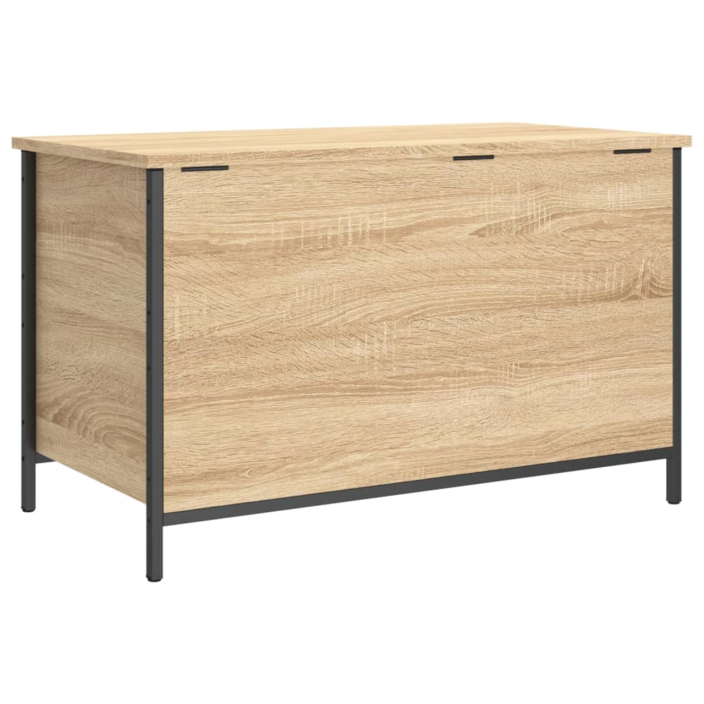 Banc de rangement chêne sonoma 80x42,5x50 cm bois d'ingénierie Bancs coffres vidaXL   