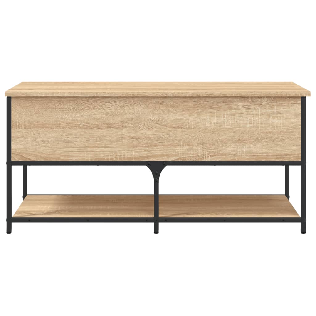 Banc de rangement chêne sonoma 100x42,5x47 cm bois d'ingénierie Bancs coffres vidaXL   