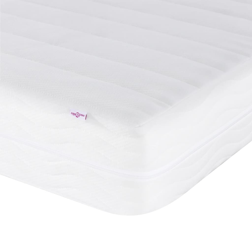 Lit avec matelas gris 80x200 cm similicuir Lits & cadres de lit vidaXL   