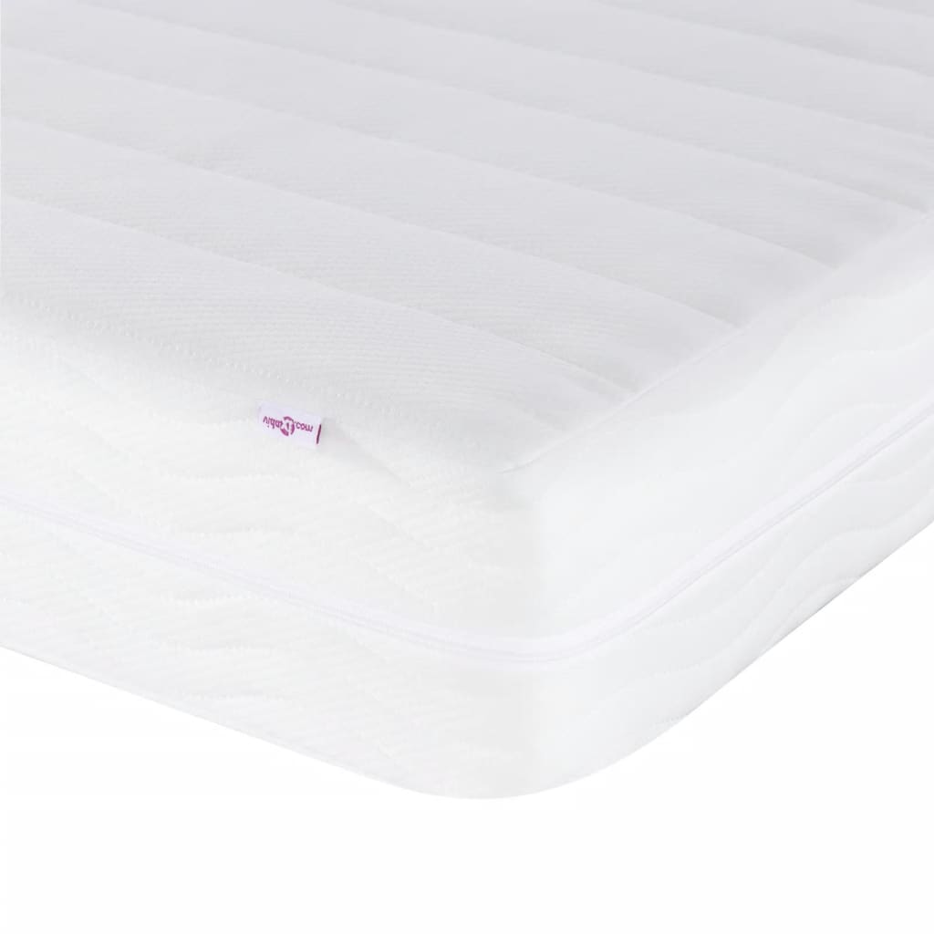 Lit avec matelas gris foncé 90x190 cm velours Lits & cadres de lit vidaXL   