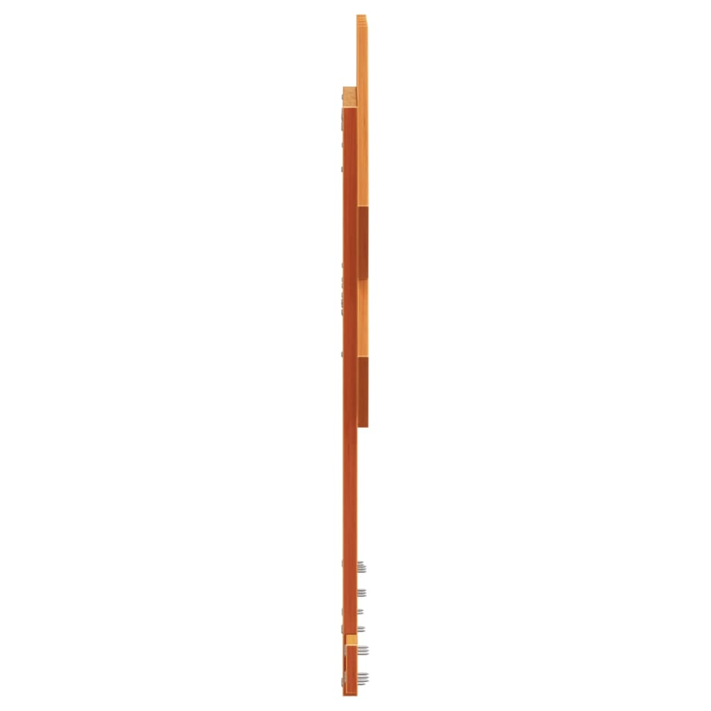 Tête de lit cire marron 100 cm bois massif de pin Têtes et pieds de lit vidaXL   