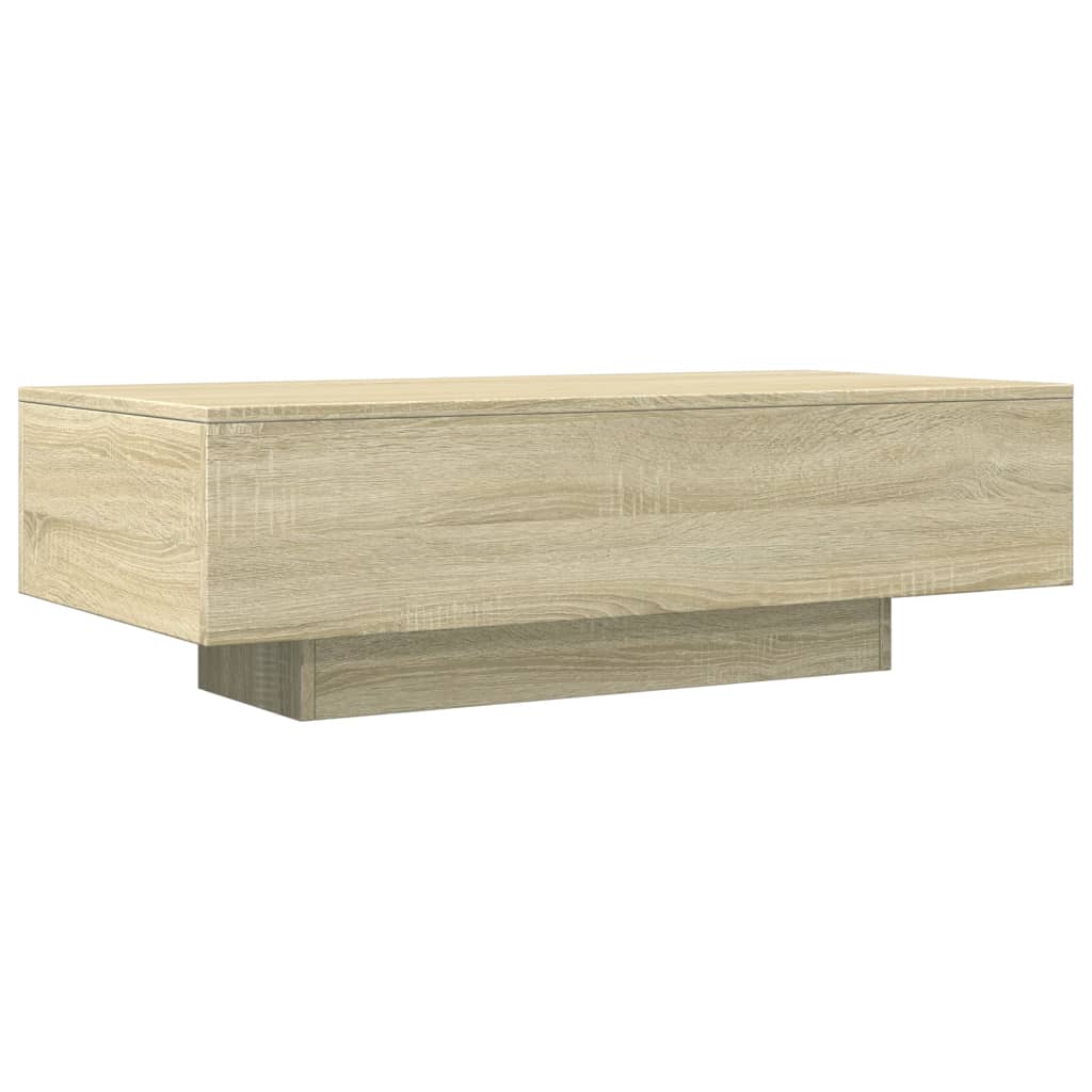 Table basse chêne sonoma 100x49,5x31 cm bois d'ingénierie Tables basses vidaXL   