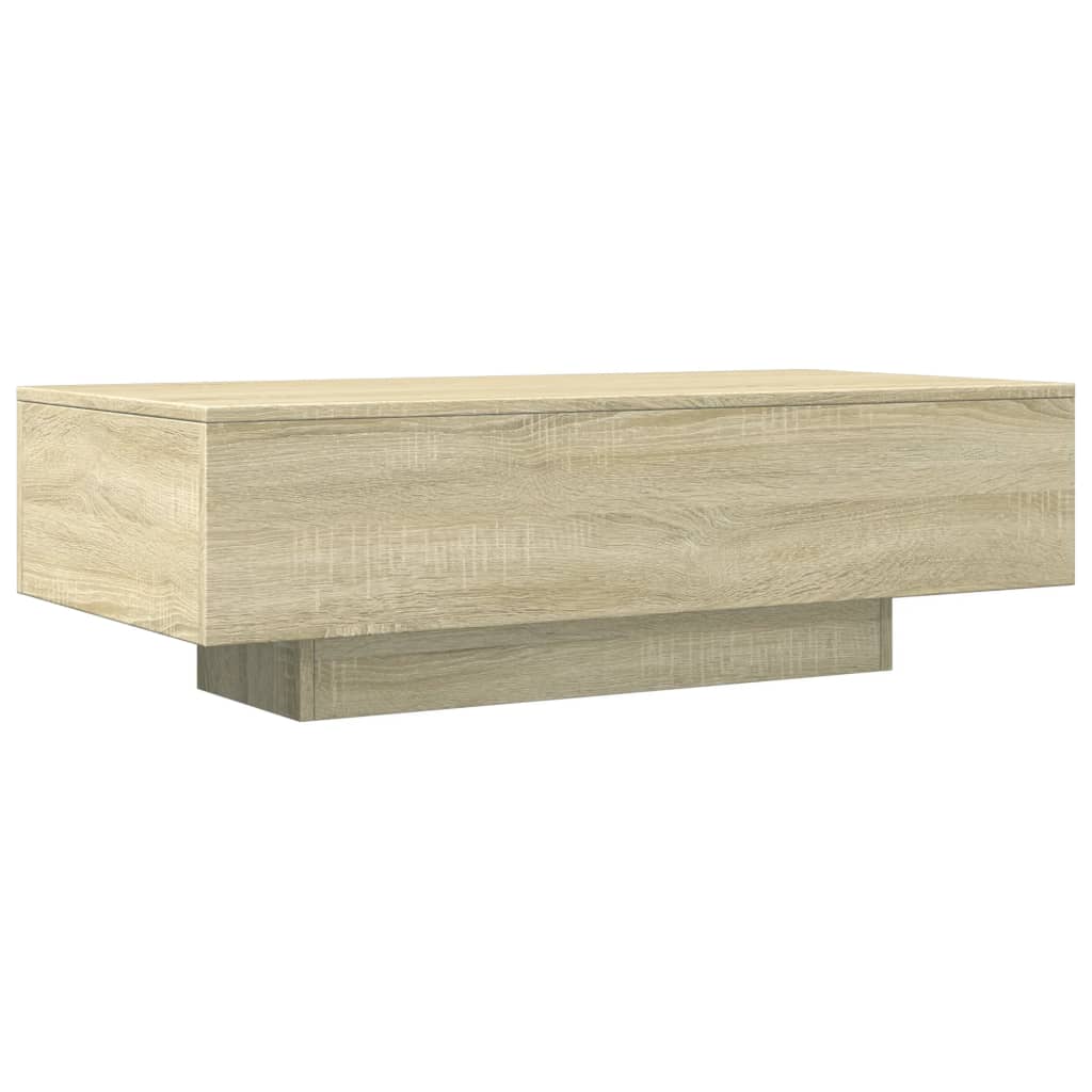 Table basse chêne sonoma 100x49,5x31 cm bois d'ingénierie Tables basses vidaXL   