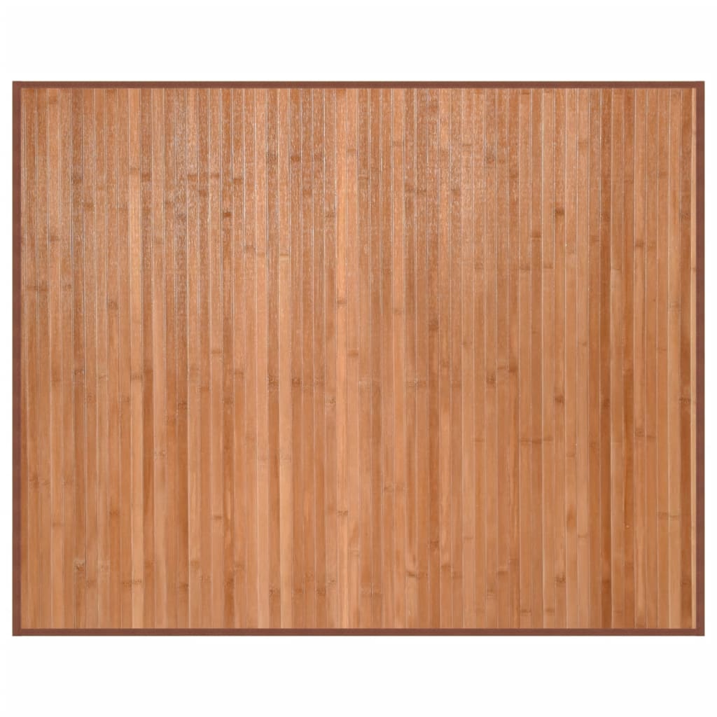 Tapis rectangulaire naturel 80x100 cm bambou Tapis vidaXL   