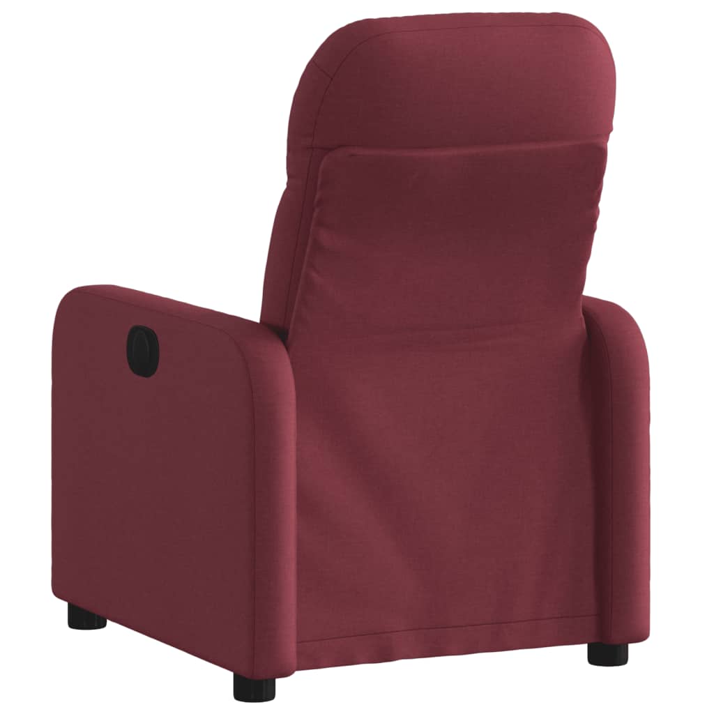 Fauteuil inclinable Rouge bordeaux Tissu - Xios Store SNC