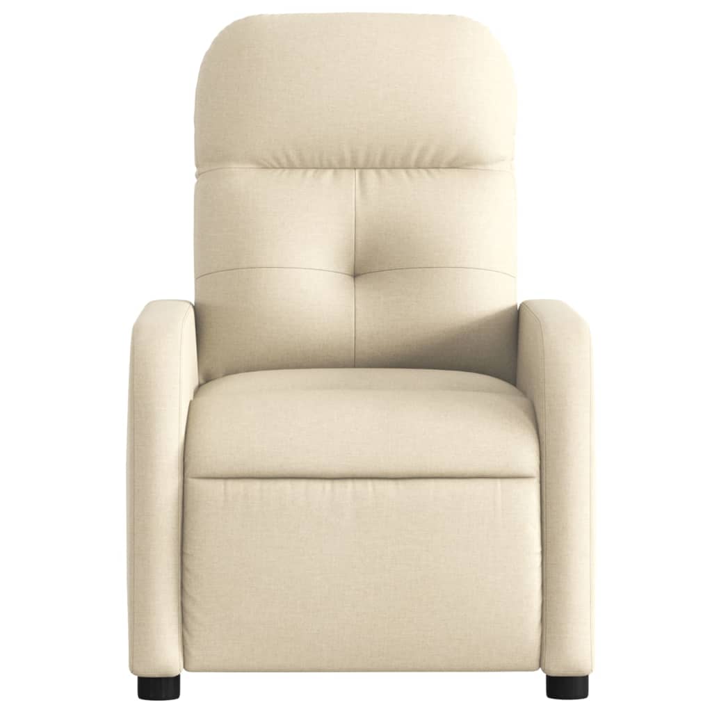 Fauteuil inclinable Crème Tissu - Xios Store SNC