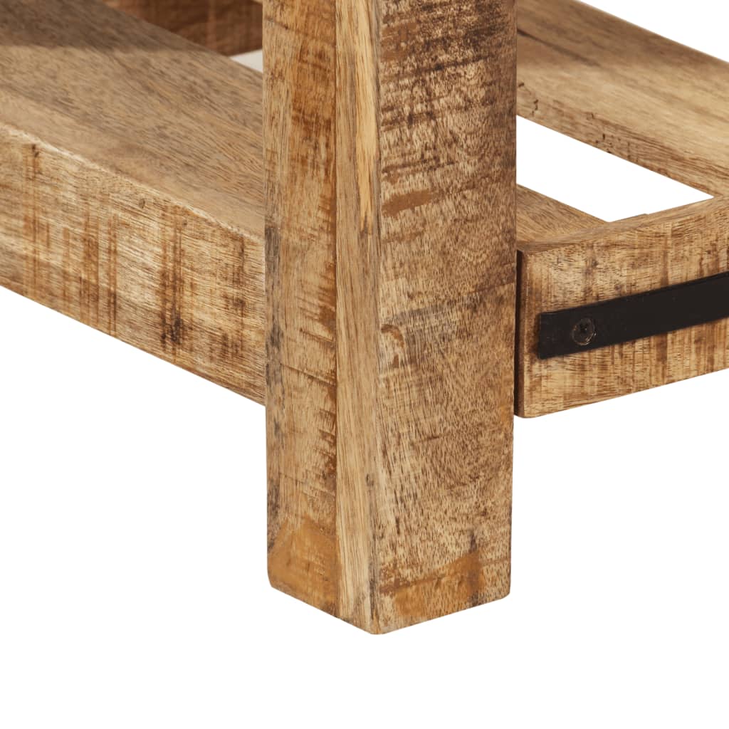 Table console 100x35x75 cm bois de manguier massif Tables d'appoint vidaXL