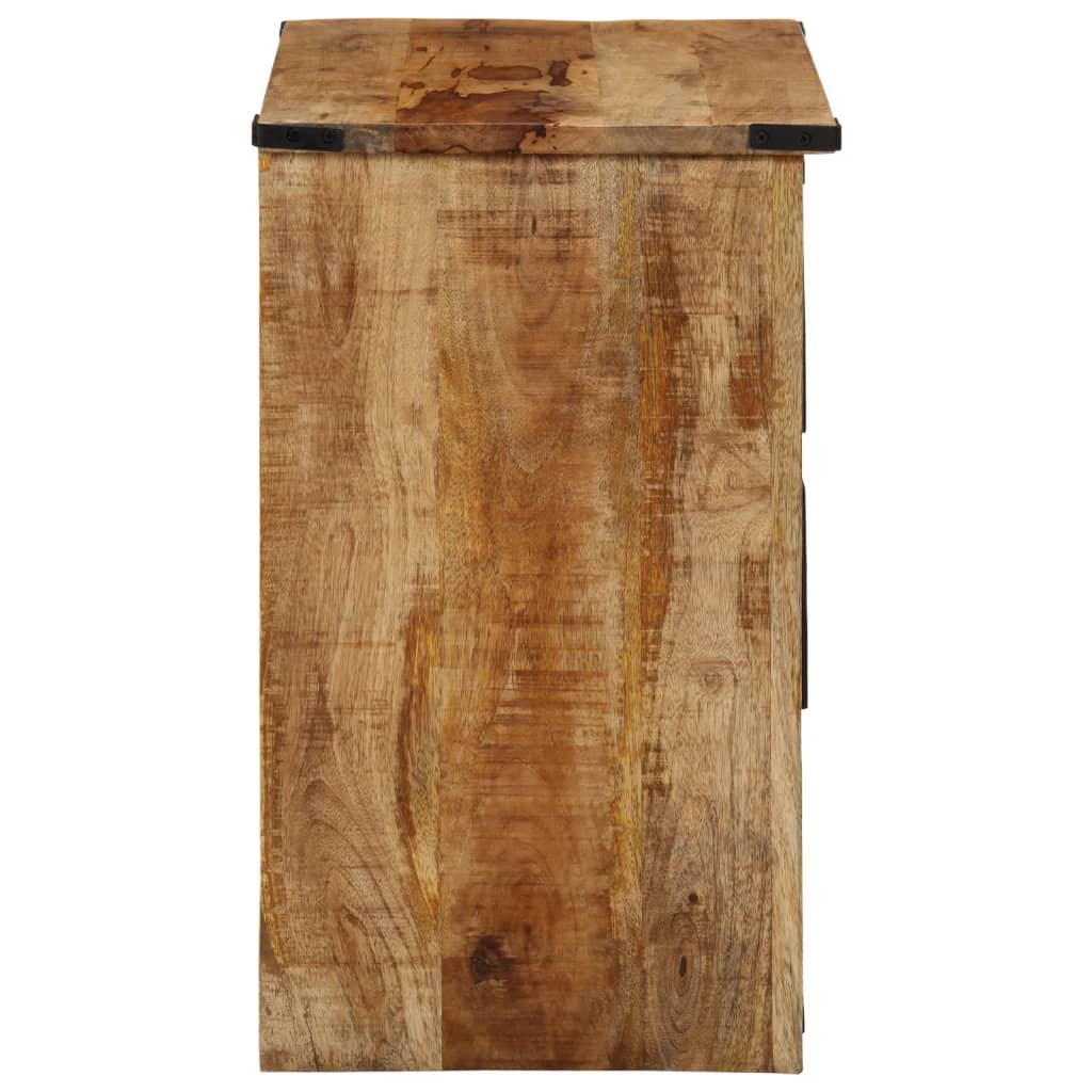 Image Buffet avec 3 tiroirs 55x35x60 cm bois massif de manguier | Xios Store SNC vidaXL Xios Store SNC