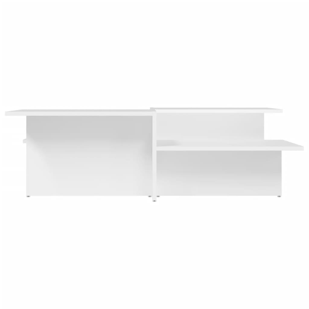 Tables basses 2 pcs blanc bois d'ingénierie Tables basses vidaXL   