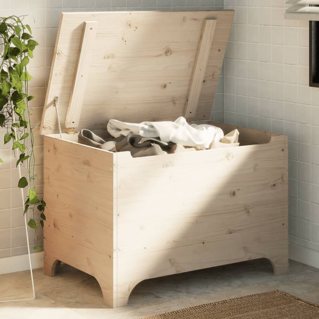 Image Boîte de rangement avec couvercle RANA bois massif de pin | Xios Store SNC vidaXL Xios Store SNC