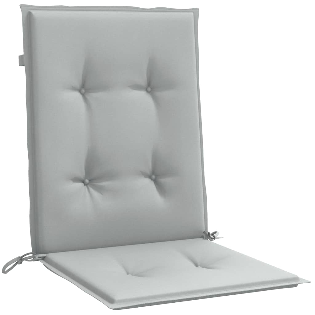 Image Coussins de chaise à dossier bas lot de 6 gris clair mélangé | Xios Store SNC vidaXL Xios Store SNC